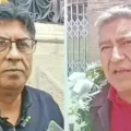 Orlando Ceballos, de AUPP, y Wilmar Aguirre, de MTS.