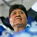 El líder de los cocaleros del Chapare, Evo Morales.