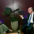 Sissi Áñez entrevistó al presidente del BID, Ilan Goldfajn, en el programa ON
