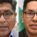 Exministros de Desarrollo Productivo y Economía Plural, Néstor Huanca y Zenón Mamani