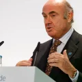 El vicepresidente del Banco Central Europeo (BCE), Luis de Guindos, en Berlín, Alemania, el sábado 12 de septiembre de 2020.