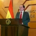 David Espinoza, presidente interino del BCB.