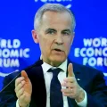 El primer ministro de Canadá, Mark Carney, brindó un discurso en Davos.