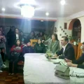 Candidatos a la Alcaldía de La Paz participan en un foro ciudadano.