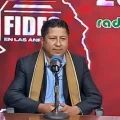 Candidato a la gobernación de La Paz por Jallalla, Leopoldo Chui.