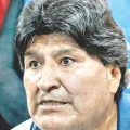El expresidente Evo Morales.