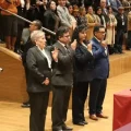 La posesión se realizó en la Asamblea Legislativa.
