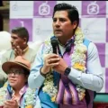 Candidato a la gobernación de La Paz por Innovación Humana, Antonio Riveros.
