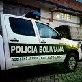 Una patrulla de la Policía en un operativo en El Alto.
