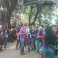 Vigilia en puertas del Tribunal Electoral Departamental de Cochabamba.