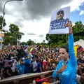 María Corina Machado, la líder de la oposición en Venezuela.