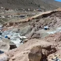 Una de las minas de Potosí.