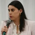 Viceministra de Autonomias, Andrea Barrientos.