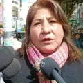 La representante de Conamype, Helen Rivero, se pronuncia sobre el proyecto de ley para condonar deudas tributarias.