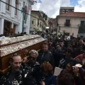 Cortejo fúnebre de David Santalla.