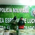 Droga secuestrada en El Alto