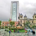El centro del poder político en Bolivia, ahora administrado por el gobierno de Rodrigo Paz.