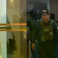 Operativo policial en condominios de Equipetrol, Santa Cruz de la Sierra.