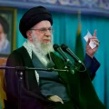 Ali Khamenei en un discurso el 17 de febrero.