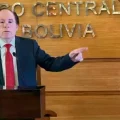 David Espinoza, presidente interino del BCB.