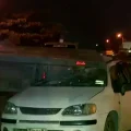 El vehículo quedó en estas condiciones tras el accidente.
