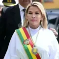La expresidenta Jeanine Áñez.