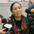La senadora de Alianza Libre, Tomasa Yarhui.