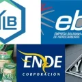 Empresas estatales que tienen deudas con el BCB.