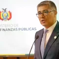 El ministro de Economía, José Gabriel Espinoza.