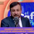 Ministro Medinaceli en Radio Fides.