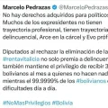 La publicación de Pedrazas sobre el tema en la red X, antes Twitter.