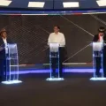 El debate de candidatos a gobernadores de La Paz.