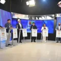 El debate de candidatos a la Gobernación de Cochabamba.