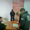 Marset con autoridades de la DEA en Bolivia