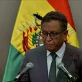 Marco Antonio Oviedo, ministro de Gobierno, brinda conferencia sobre la captura de Sebastián Marset.