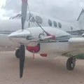 Una de las avionetas secuestradas.
