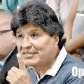 El expresidente Evo Morales (c) en una imagen de archivo.