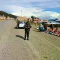 La carretera La Paz - Copacabana