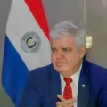 Enrique Riera, ministro del Interior de Paraguay.