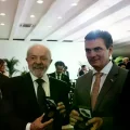 El presidente de Bolivia, Rodrigo Paz, y su homólogo brasileño, Lula da Silva.