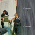 Uno de los lugares donde actuaron la Policía y Fiscalía en los allanamientos.