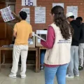 La MOE desplegó personal en diferentes recintos electorales del país.