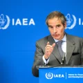 El director general del Organismo Internacional de Energía Atómica (OIEA), el argentino Rafael Grossi.