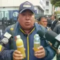 Marlon Cruz, dirigente de la Federación Departamental de Transporte Pesado de La Paz.