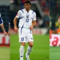 Stankovic con las camisetas de Yugoslavia, Serbia y Montenegro, y Serbia.