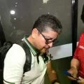 Los hinchas de la Verde expresaron su cariño al director técnico de la selección nacional.