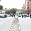 Choferes bloquearon la ciudad de Oruro este lunes en protesta por la calidad del combustible.