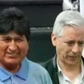 Evo Morales y Álvaro García Linera cuando eran gobierno.