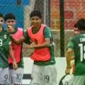 Nacif (9) es el goleador de Bolivia. Lleva anotado tres goles en este campeonato.