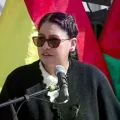 La alcaldesa de El Alto, Eva Copa.